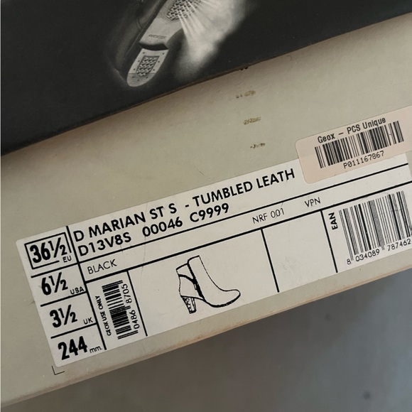 GEOX Marian Women’s Leather Ankle Boot Size 6.5 ❌ - Picture 5 of 6